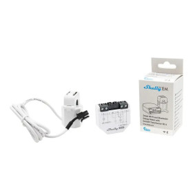 Shelly EM Gen3 + 1x 50A svorka - meranie spotreby až s 2 svorkami, výstup 1x2A (WiFi, Bluetooth)