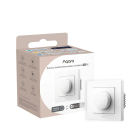 AQARA Dimmer Switch H2 EU (KD-R01D), Biely - Zigbee a Thread otočný stmievač