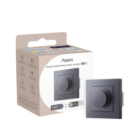 AQARA Dimmer Switch H2 EU (KD-R01D), Sivý - Zigbee a Thread otočný stmievač