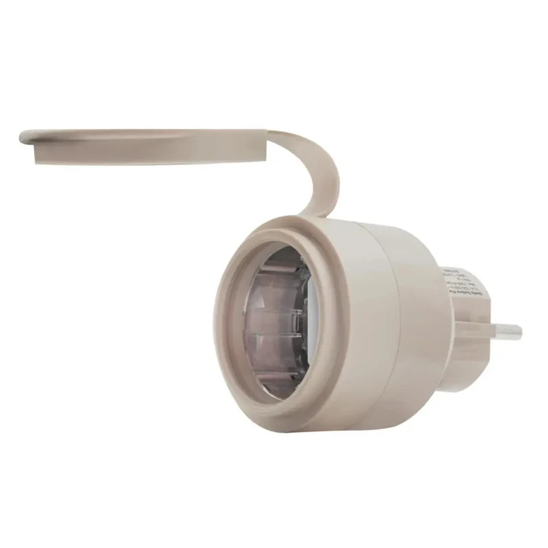 Shelly Outdoor Plug S Gen3 Mocha - vonkajšia zásuvka s meraním spotreby (WiFi, Bluetooth)