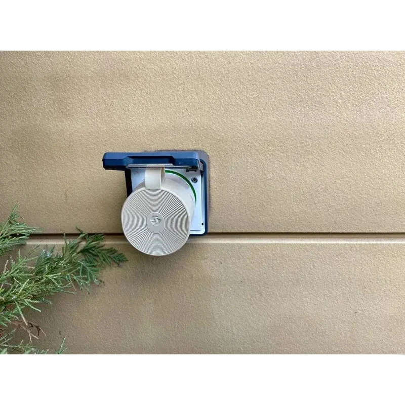 Shelly Outdoor Plug S Gen3 Mocha - vonkajšia zásuvka s meraním spotreby (WiFi, Bluetooth)