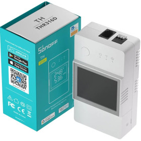 SONOFF THR316D TH Elite Wi-Fi inteligentný spínač na monitorovanie teploty a vlhkosti
