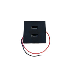 Shelly USB charger for Wall Display Stand Čierny - USB porty pre stojan