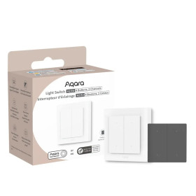 AQARA Light Switch H2 EU (4 Buttons, 2 Channels) (WS-K08D) - Zigbee a Thread vypínač se 2 relé