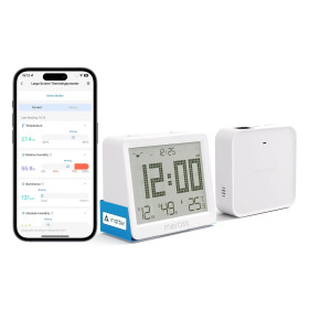 Meross Smart Teplotný a Vlhkostný Senzor, MS130 (EU verzia)
