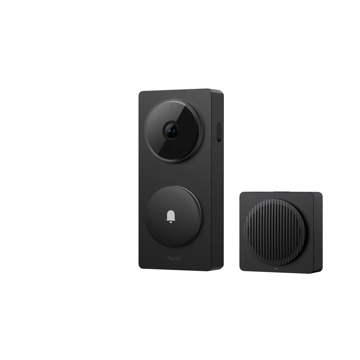 AQARA Doorbell Camera Hub G410 Select (CH-C09D), Čierny - inteligentný videozvonček s hubom