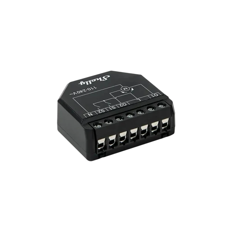 Shelly Shutter - ovládač žalúzií s meraním spotreby energie (WiFi, Bluetooth)