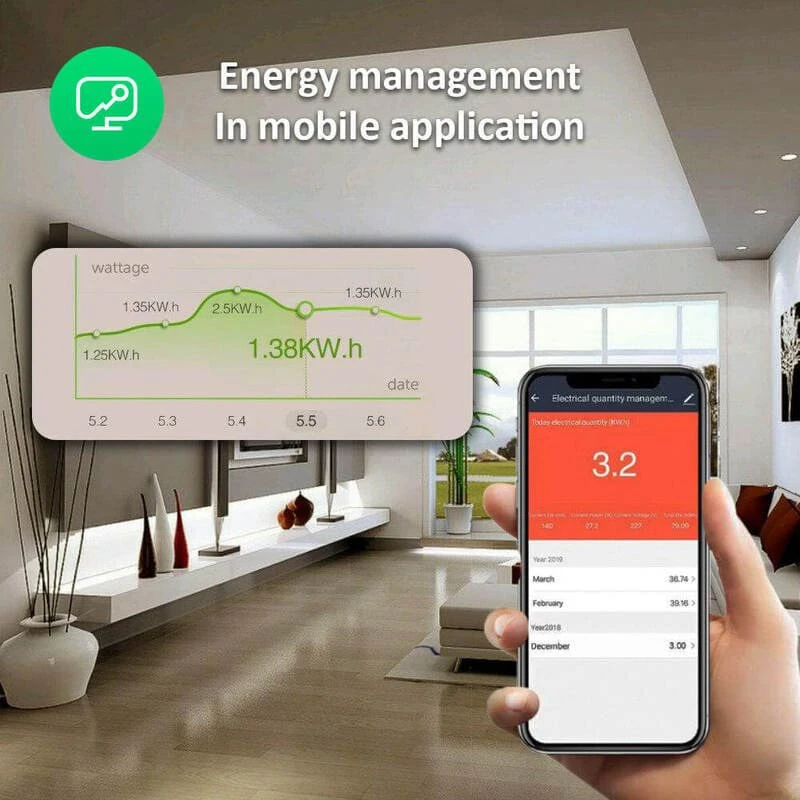 Nous A7Z Zigbee Smart Zásuvka do 16A (2 kusy)