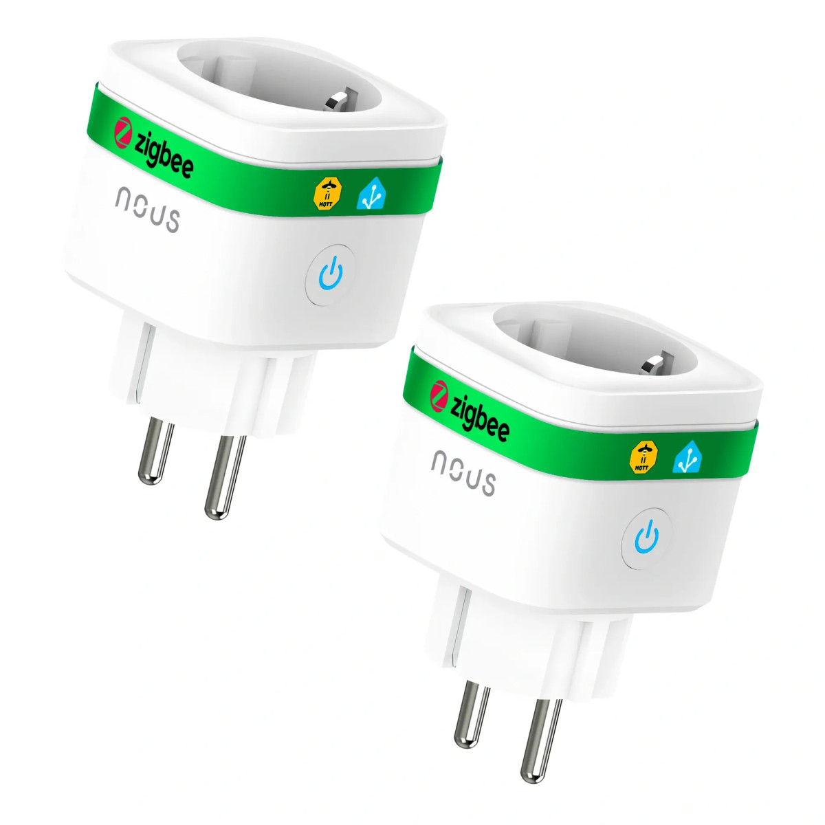 Nous A7Z Zigbee Smart Zásuvka do 16A (2 kusy)