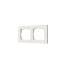 AQARA Switch Frame H2 EU (2-gang) (FE-X01D), Biely - dvojrámik pre AQARA H2 vypínače