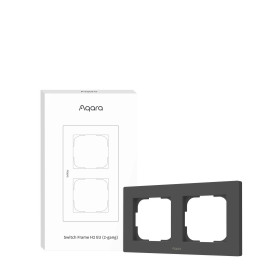 AQARA Switch Frame H2 EU (2-gang) (FE-X01DG), Sivý - dvojrámik pre AQARA H2 vypínače
