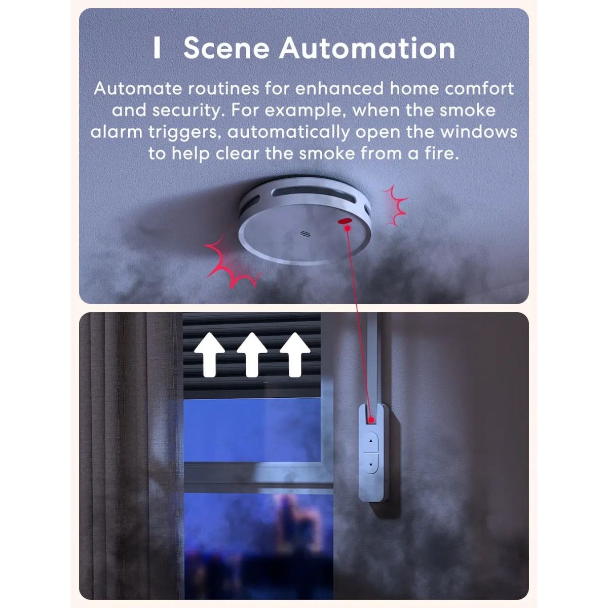 Meross Matter Smart Wi-Fi Roller Shutter Belt Winder, MRS200MA