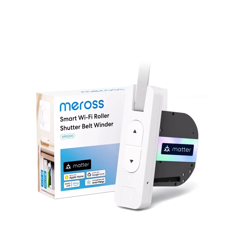 Meross Matter Smart Wi-Fi navíječ pásu na rolety, MRS200MA