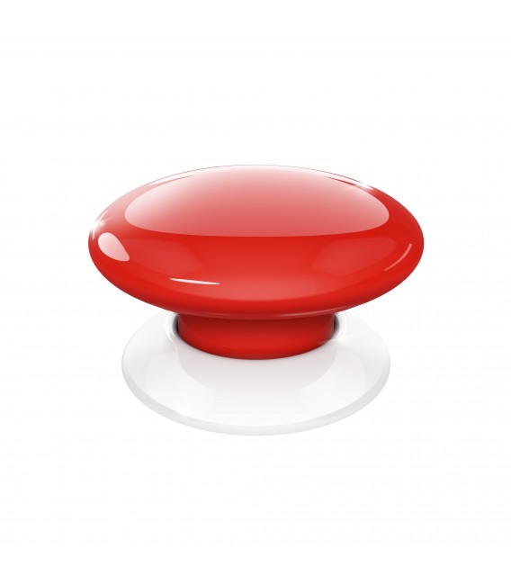Fibaro Button - Red (FGPB-101-3)
