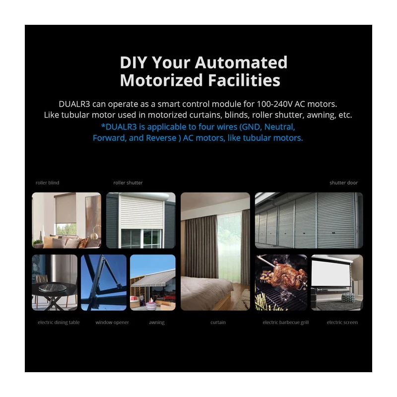 SONOFF DUALR3 Wi-Fi smart spínač s 2 relé a s meraním spotreby