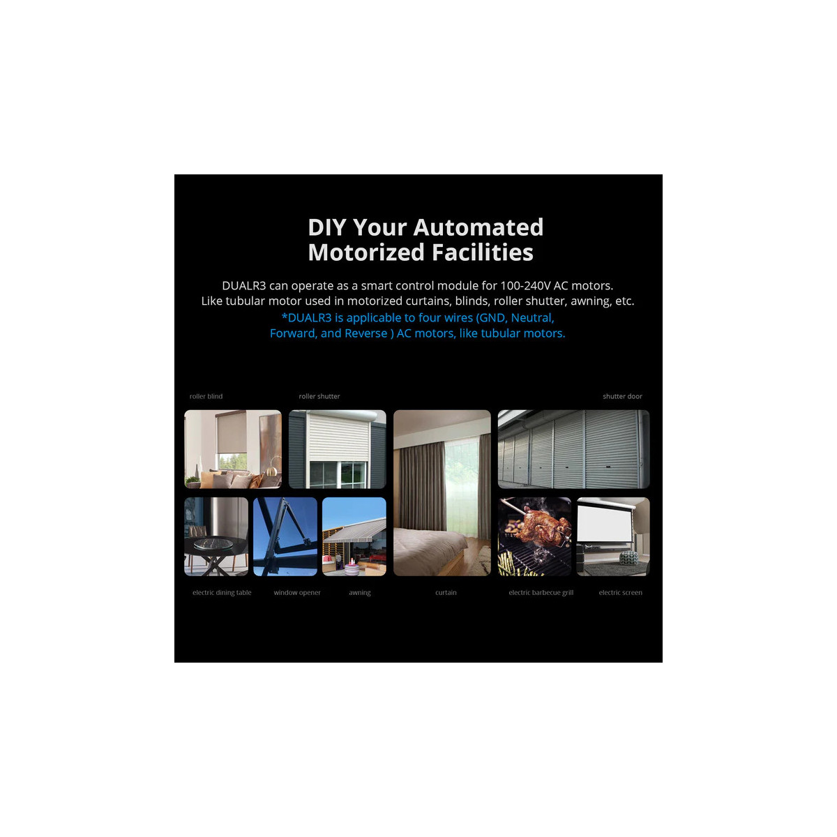 SONOFF DUALR3 Wi-Fi smart spínač s 2 relé a s meraním spotreby