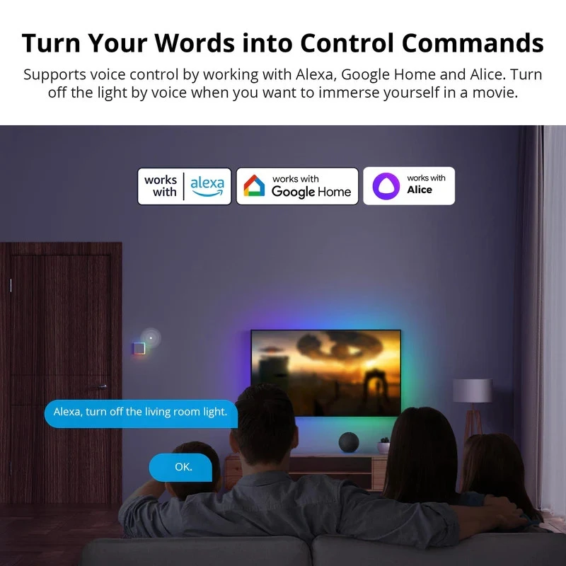 SONOFF TX Ultimate Wi-Fi Smart dotykový nástenný vypínač, 2-tlačidlá, 86 mm (EU typ)