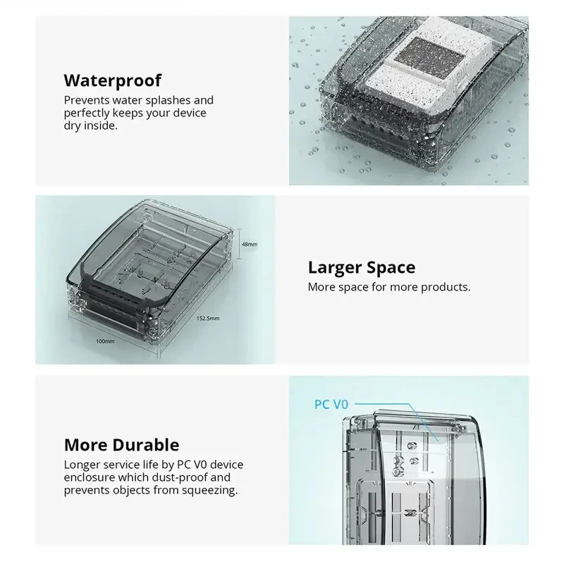 SONOFF Vodotesné Puzdro R2