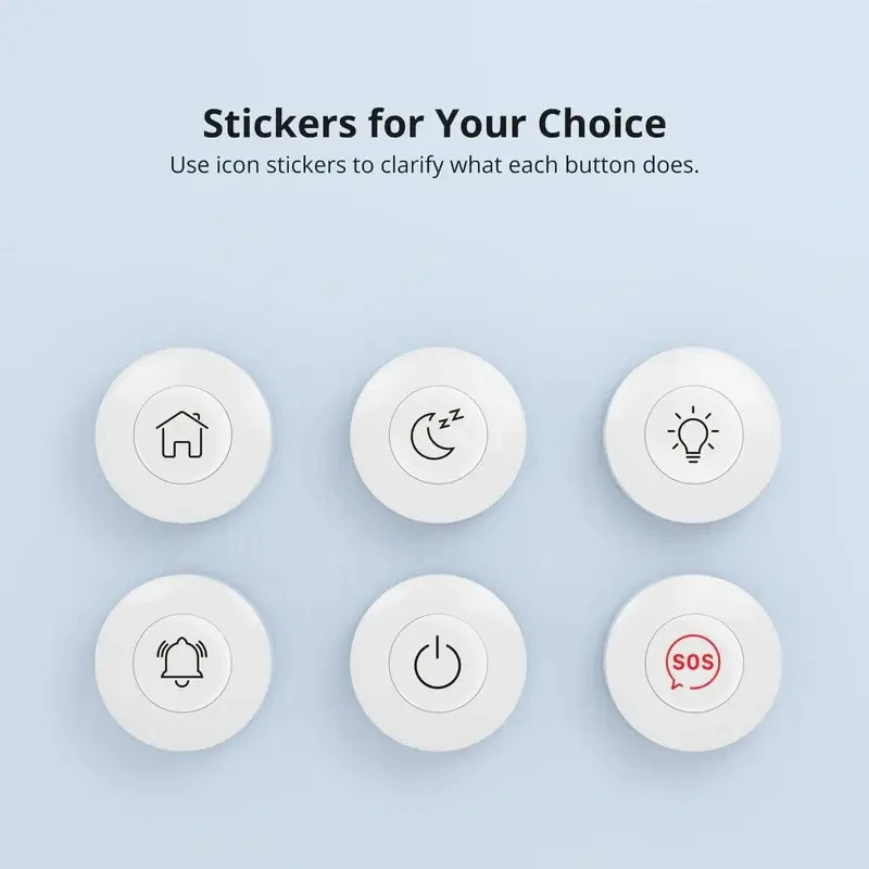 SONOFF SNZB-01P Zigbee bezdrôtové tlačidlo