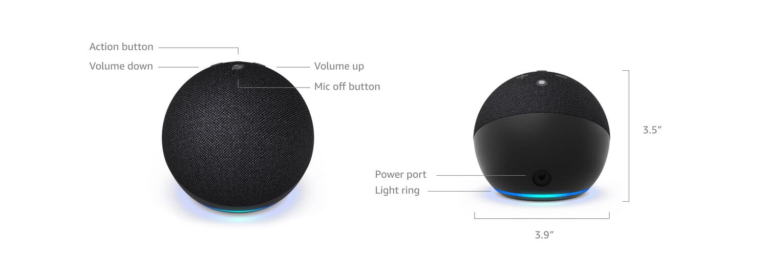Amazon Echo Dot 5. generácie Charcoal