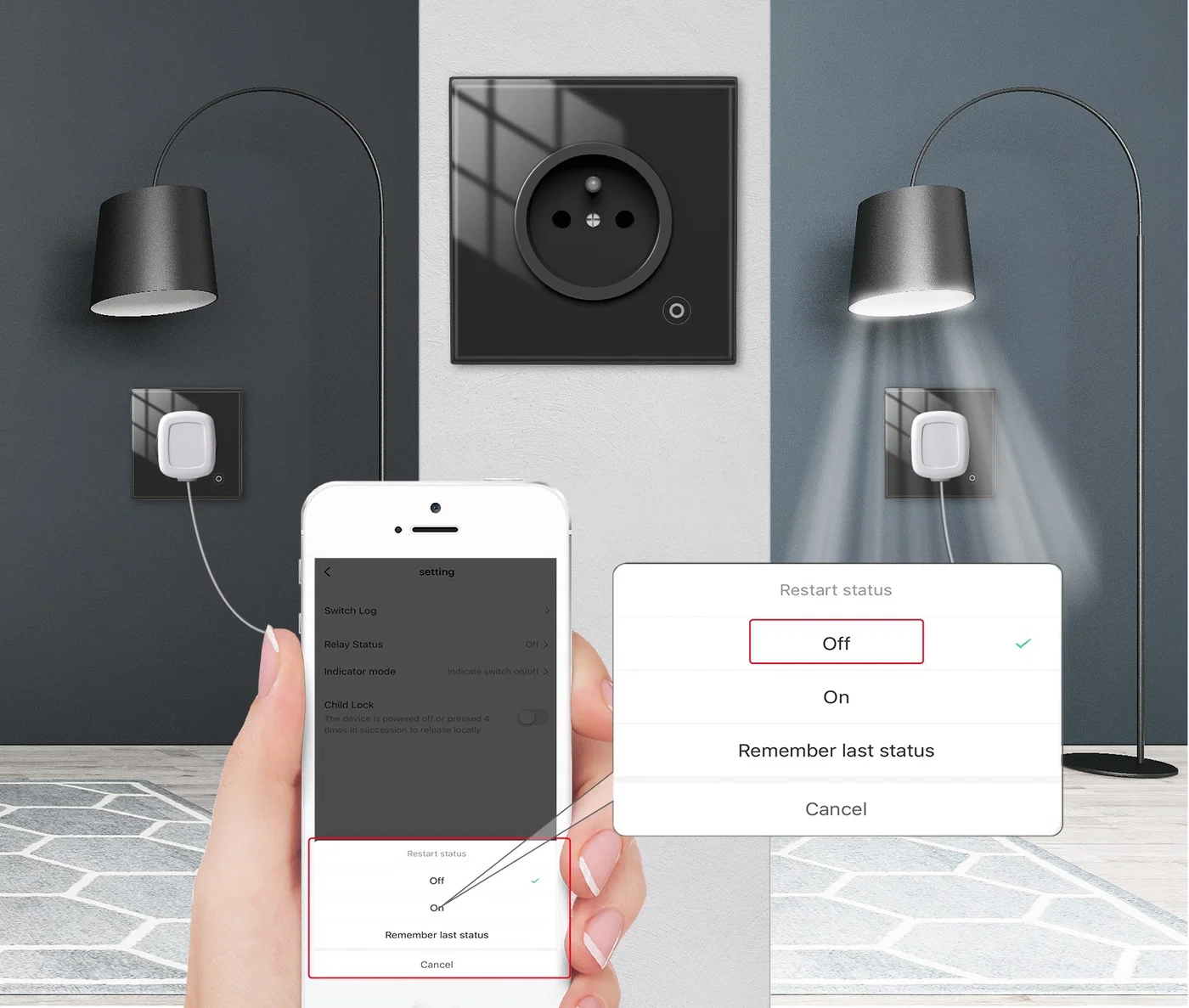 Smart ovládanie - MOES ZigBee inteligentná zásuvka