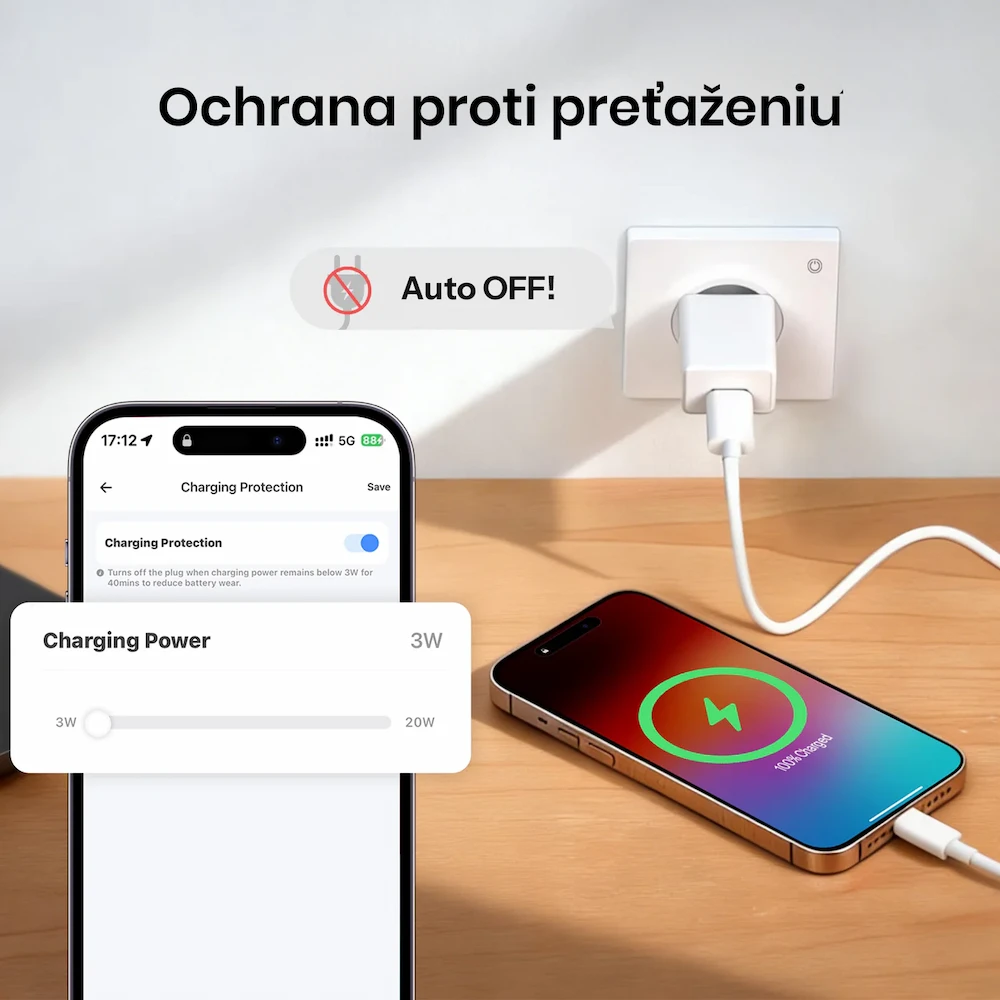 Ochrana proti preťaženiu - SONOFF WS01TPE-E