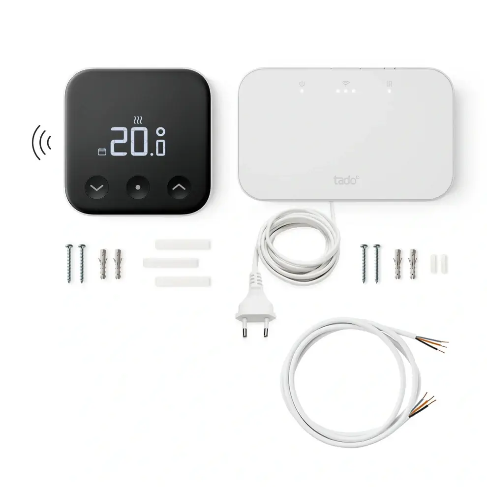 Obsah balenia tado Wireless Smart Thermostat X