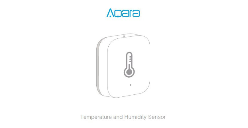 Aqara Temperature and Humidity Sensor první spuštění