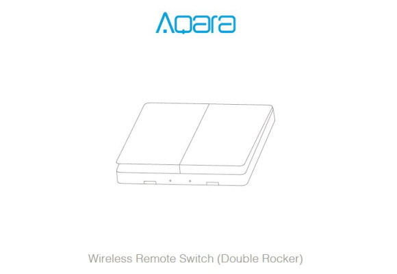 Aqara Wireless Remote Switch (Double Rocker) první spuštění