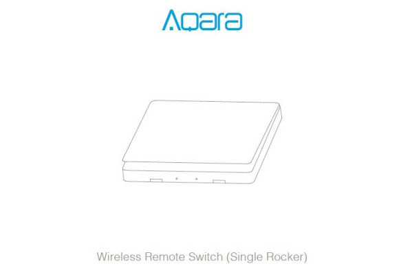 Aqara Wireless Remote Switch (Single Rocker) první spuštění