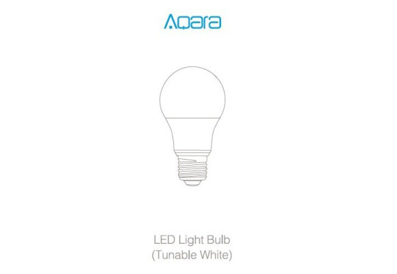 Aqara LED Light Bulb (Tunable White) quick start guide