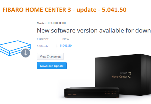 FIBARO HC3 v 5.041.50 BETA CHANGELOG 