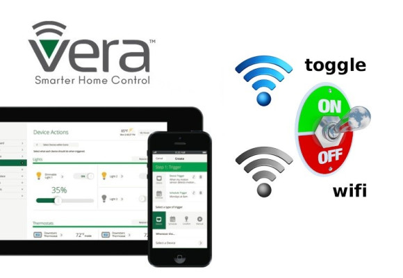 How to switch off Wi-Fi in Vera Edge.