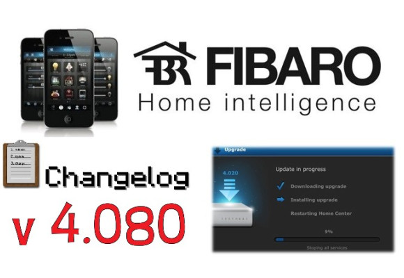 FIBARO HC2 V 4.080 CHANGELOG