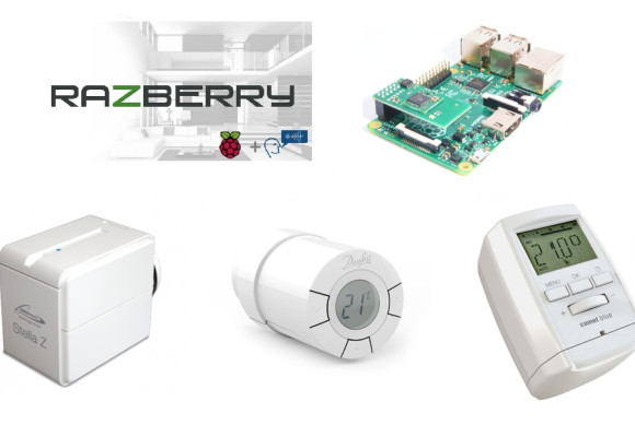 RaZBerry a Z-Wave termostatické hlavice