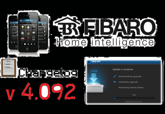 FIBARO HC2 V 4.092 BETA CHANGELOG