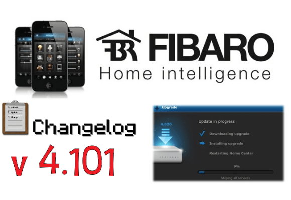 FIBARO HC2 V 4.101 BETA CHANGELOG