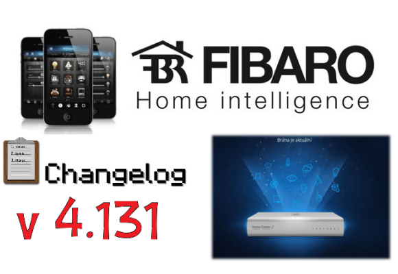 FIBARO HC2 V 4.131 BETA CHANGELOG 