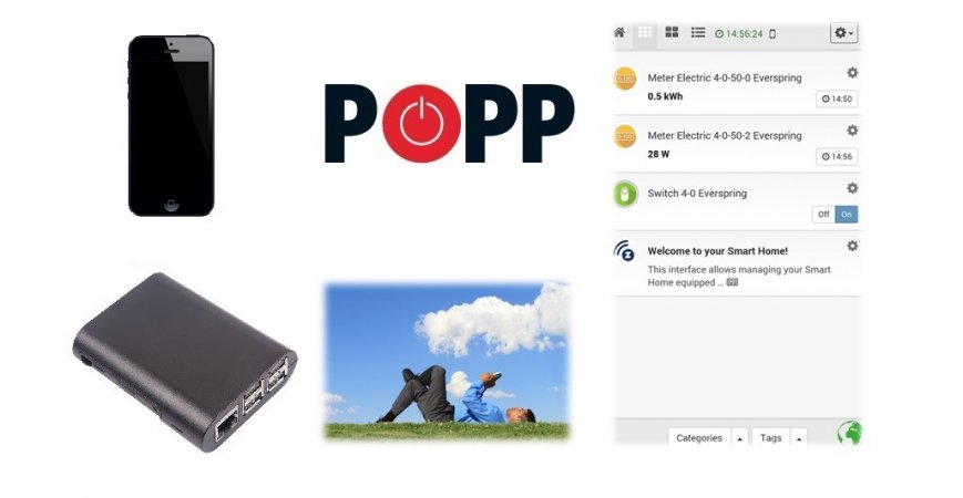 POPP Hub remote access viac smartphone
