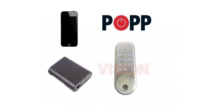 Popp Hub unlock lock wirelessly